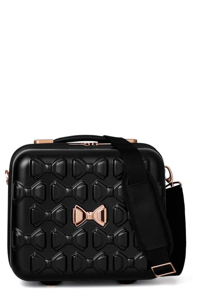 Shop Ted Baker Beau Hard Side Vanity Case In Black