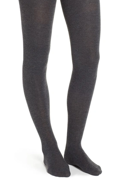 Natori Cashmere Blend Sweater Tights In Dark Gray Heather | ModeSens