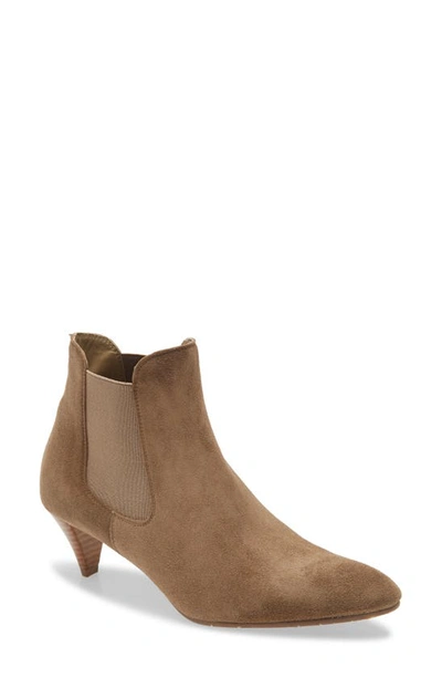 Shop Pedro Garcia Amara Bootie In Cumin Velour