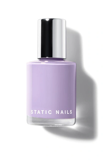 Shop Static Nails Liquid Glass Nail Polish In Lavender Fields