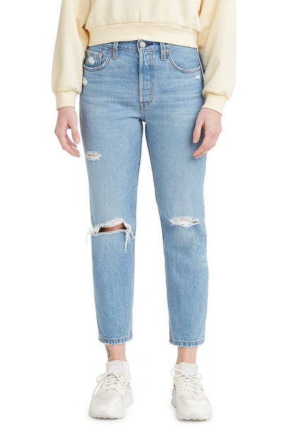 Shop Levi's 501™ Cropped Jeans In Athens Break