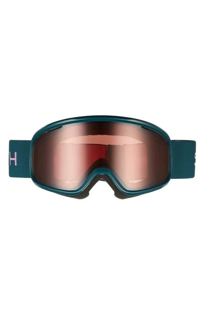 Shop Smith Vogue 185mm Snow Goggles In Everglade / Rc36