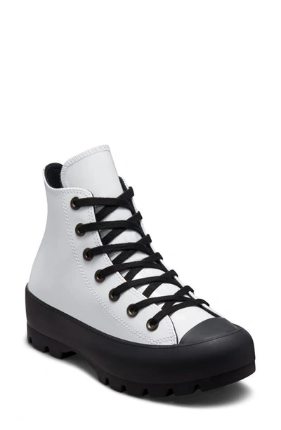 Converse Chuck Taylor® All Star® Lugged High Top Sneaker In Optical White |  ModeSens