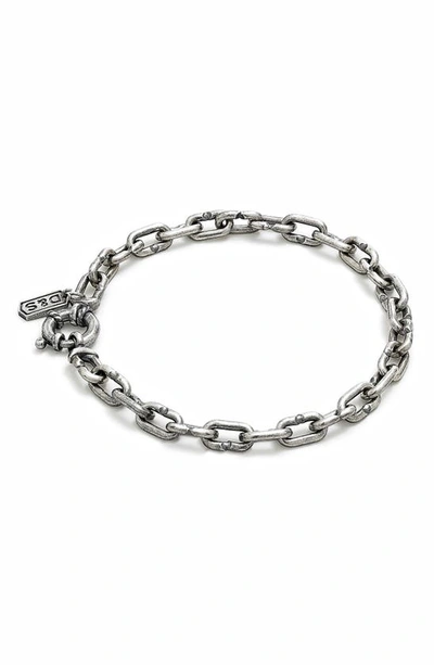 Shop Degs & Sal Sterling Silver Lock Chain Bracelet
