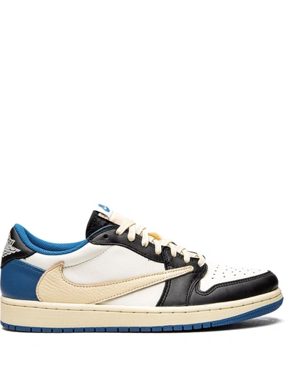 Shop Jordan X Travis Scott X Fragment Air  1 Low Og Sp Sneakers In White