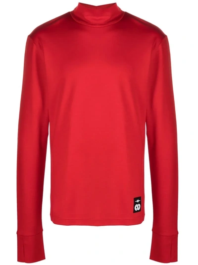 Shop Phipps Reda Roll-neck Wool Jumper In Rot