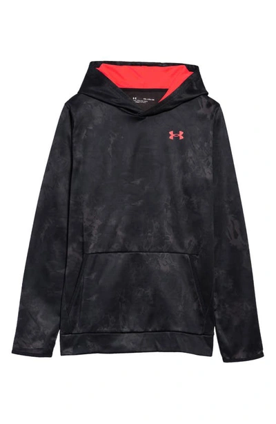 Shop Under Armour Kids' Armour Fleece® Cloud Pullover Hoodie In Black