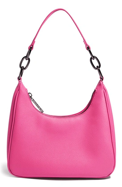 Shop House Of Want Newbie Vegan Leather Shoulder Bag In French Rose