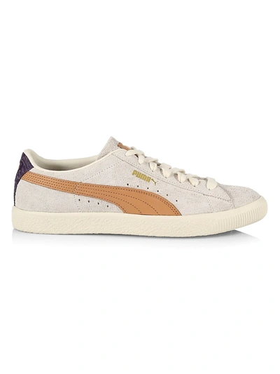 Shop Puma Vtg Sc Suede Sneakers In  White