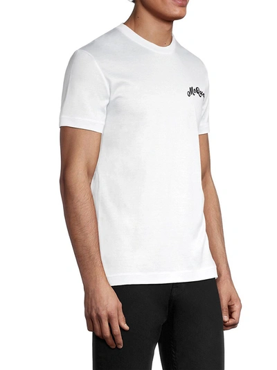 Shop Alexander Mcqueen Logo Jersey T-shirt In Black