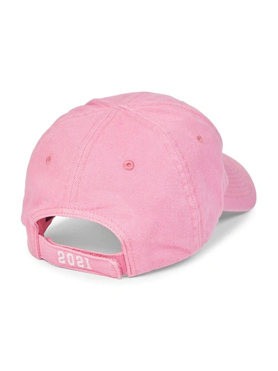 Shop Balenciaga Pride Baseball Cap In Light Pink