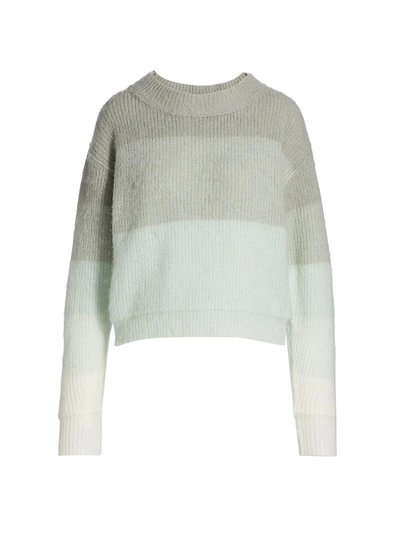 Shop Free People Autumn Sky Striped Sweater In Cloud Combo