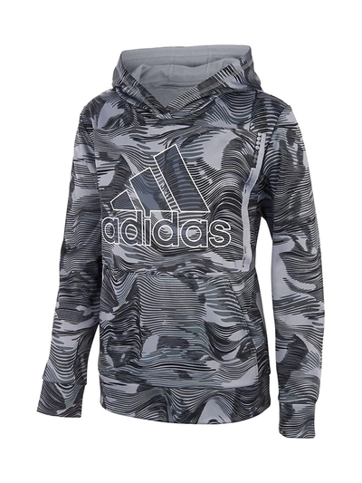 Adidas Originals Kids' Adidas Little Boys Warp Camo All Over Print Pullover  Hoodie In Black/camo | ModeSens