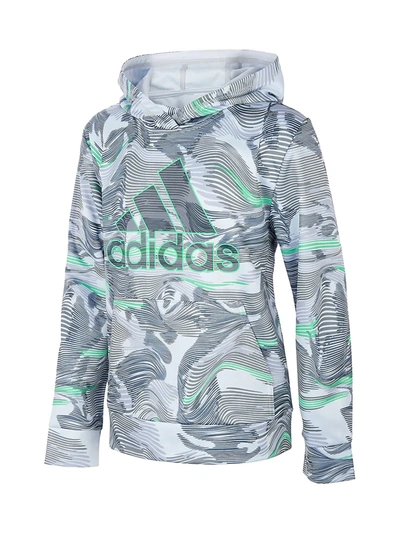 Adidas Originals Kids' Big Boys Warp Camo All-over Print Pullover Hoodie In  Halo Silver | ModeSens