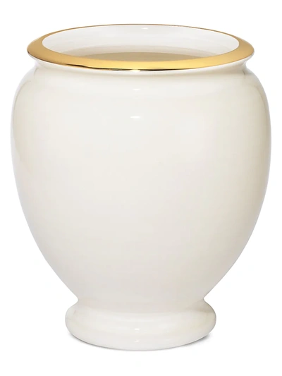 Shop Aerin Introduction Siena Medium Vase In Cream