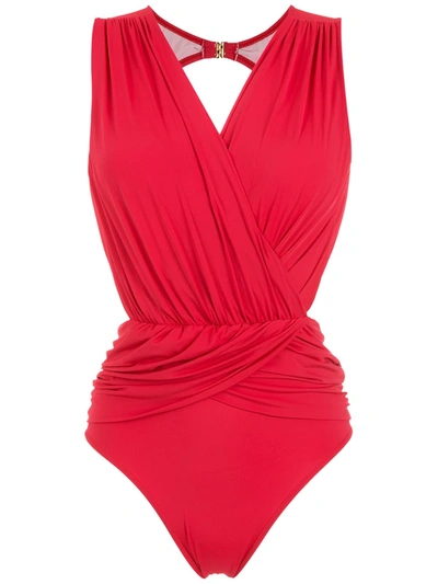 Shop Brigitte Maio Luma Swimsuit In Rot