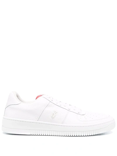 424 Low-top Leather Sneakers In Weiss