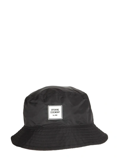 Shop Opening Ceremony Technical Fabric Bucket Hat In Black