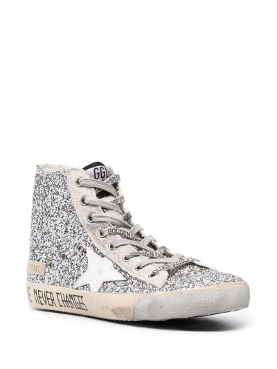 Shop Golden Goose Francy High-top Sneakers In Black