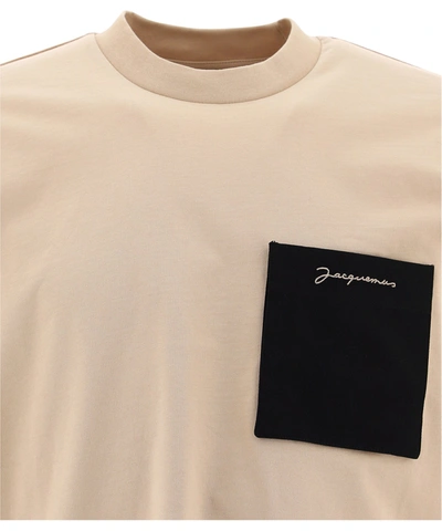 Shop Jacquemus "le T-shirt Yerù" T-shirt In Black  
