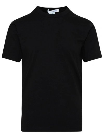 Shop Comme Des Garçons Shirt T-shirt Logo Nera In Black