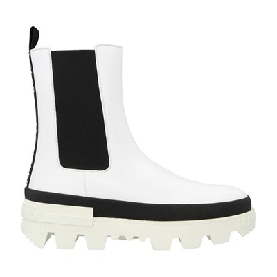 Shop Moncler Coralyne Boots In Silver