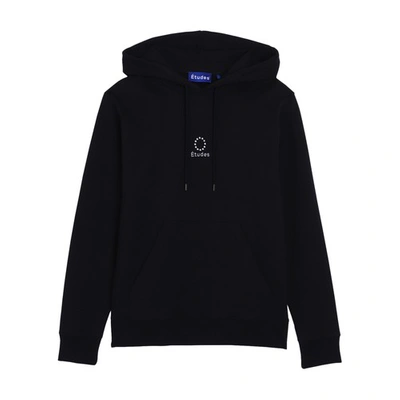 Shop Etudes Studio Klein Logo Hoodie In Black