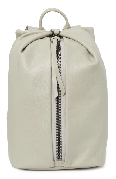 Shop Aimee Kestenberg Tamitha Leather Backpack In Elephant Grey W/ Gunmetal