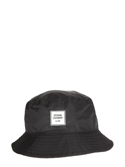 Shop Opening Ceremony Technical Fabric Bucket Hat In Nero