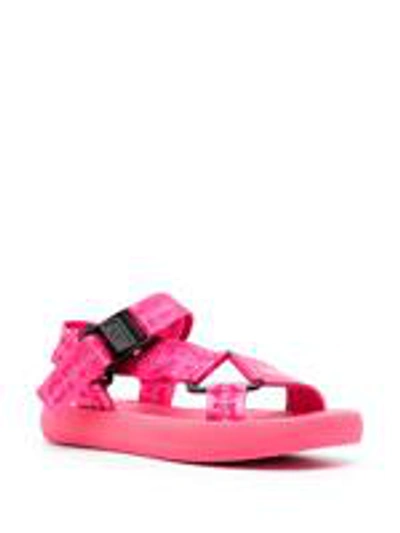 Shop Off-white Sandals In Pink