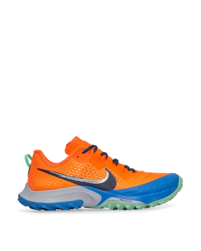Shop Nike Air Zoom Terra Kiger 7 Sneakers In Total Orange/obsidian