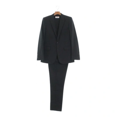 Pre-owned Saint Laurent Wool Suit In Black