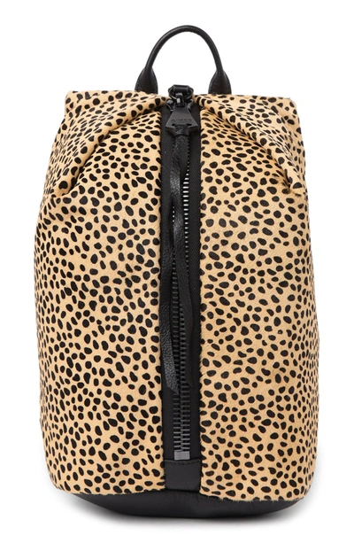 Shop Aimee Kestenberg Ava Genuine Calf Hair Backpack In Baby Cheetah Haircal
