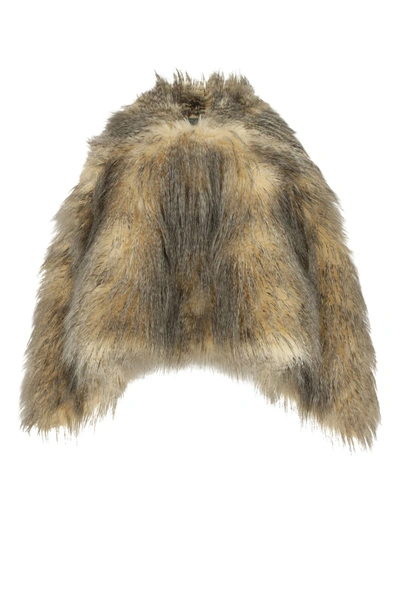 Shop Prada Eco Fur Stole Nd  Donna 40
