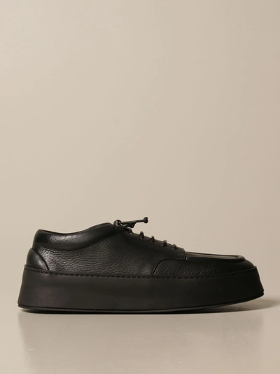 Shop Marsèll Brogue Shoes Mars&amp;egrave;ll Cassapana Derby In Volonata Leather In Black