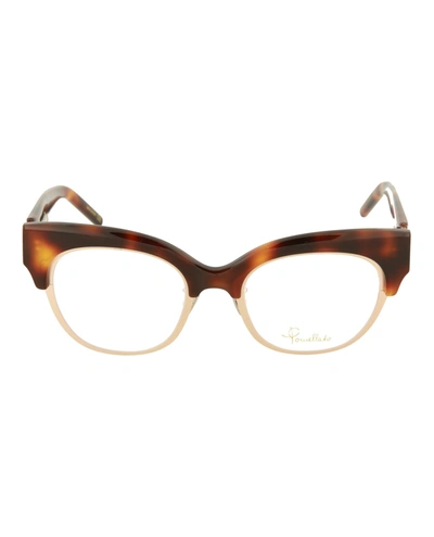 Shop Pomellato Square-frame Optical Glasses