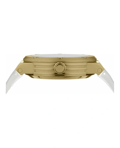 Shop Ferragamo F-80 Motion Watch In Gold