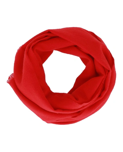 Shop Alfred Dunhill Wool Scarf In Red