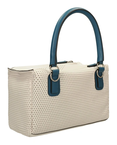 Shop Givenchy Pandora Leather Shoulder Bag In White