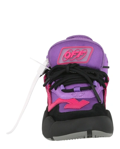 Shop Off-white Womens Chlorine Sneakers In Violet/fuchsia