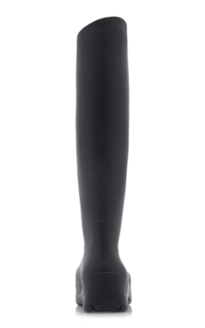 Bottega Veneta Chunky Sole Knee-high Boots In Black