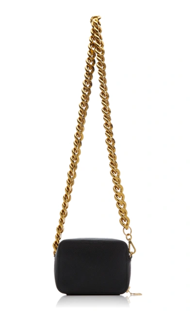 Shop Kara Universal Chain-detailed Leather Camera Bag In Black