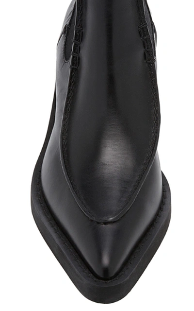 Shop Khaite Women's Charleston Leather Ankle Boots In White,black