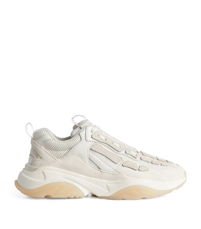 Shop Amiri Bone Runner Sneakers In White