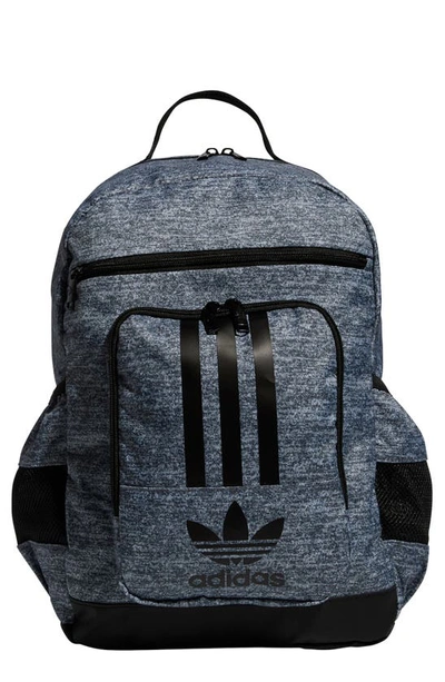 Shop Adidas Originals Originals 3-stripes 2.0 Backpack In Medium Grey