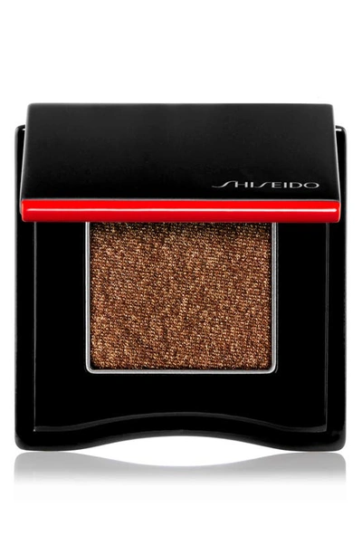 Shop Shiseido Pop Powdergel Eyeshadow In Shimmering Brown