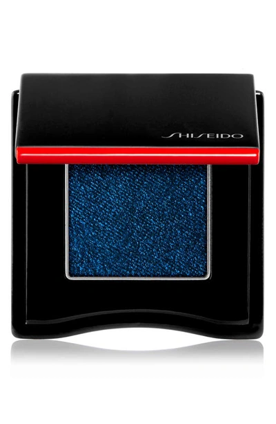 Shop Shiseido Pop Powdergel Eyeshadow In Shimmering Navy