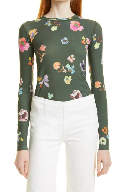 STINE GOYA JUNO FLORAL LONG SLEEVE TOP SG3888