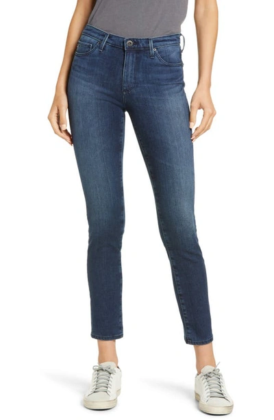 Shop Ag Prima Mid Rise Ankle Skinny Jeans In Foxgrove