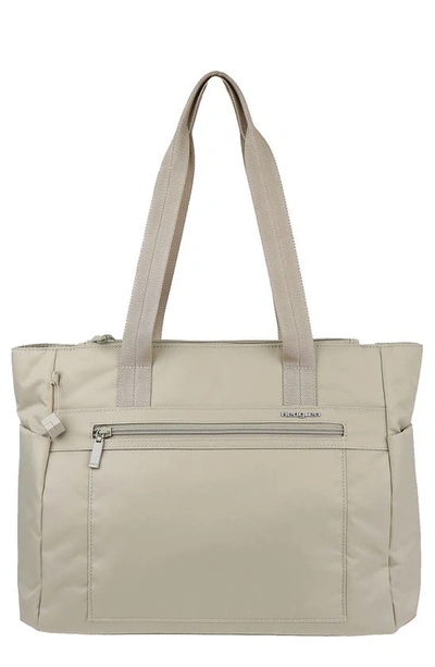 Shop Hedgren Achiever Executive Water Repellent Tote In Cashmere